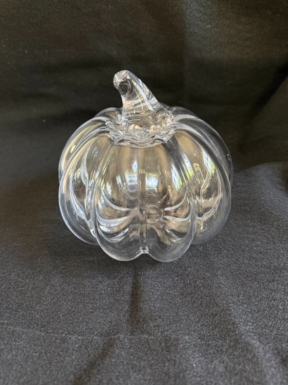 Glass pumpkin